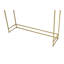 Caledian 116cm Glass Top Console Table