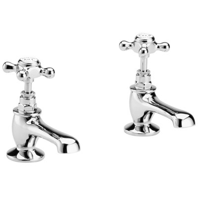 Solid Brass Basin Pillar Taps