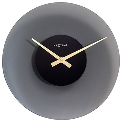 Glass Wall Clock