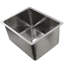 Brightwork 23'' L Stainless Steel Single Basin Kitchen Sink