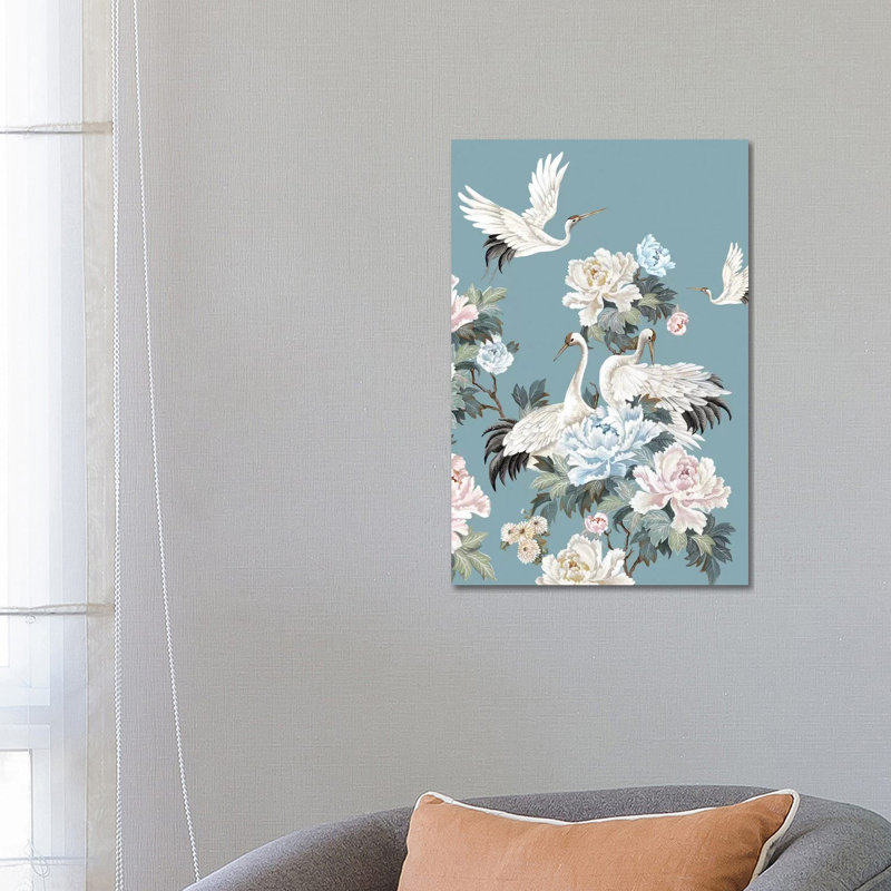 Celestial Garden II - Print on Canvas, Wrapped Canvas, 66.04 cm H x 45.72 cm W x 1.91 cm D