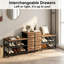 6 Pair Shoe Storage Bench