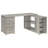 Tona Grey Driftwood 3-Drawer L-shape Desk-2064496032