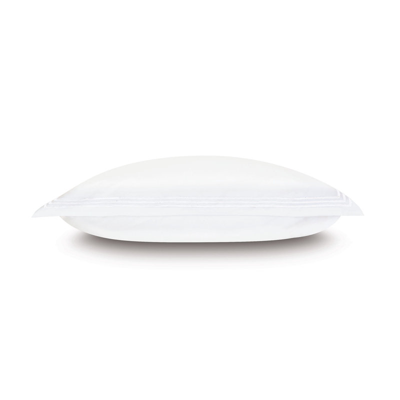 Tessa Sham, King, White, Multi-stripe