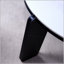 Ensemble de 2 tables basses gigognes rondes avec plateau en pierre frittée, parfait pour les petits espaces et la vie moderne