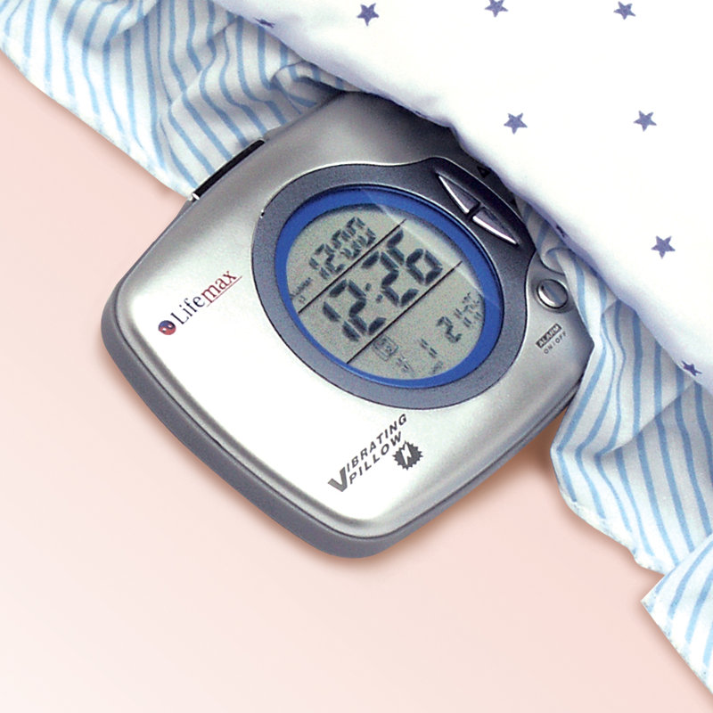Digital Electric Alarm Tabletop Clock in Silver
