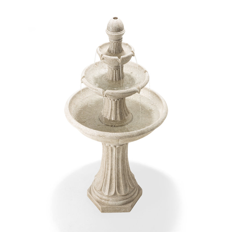 Weather Resistant Fountain with Light