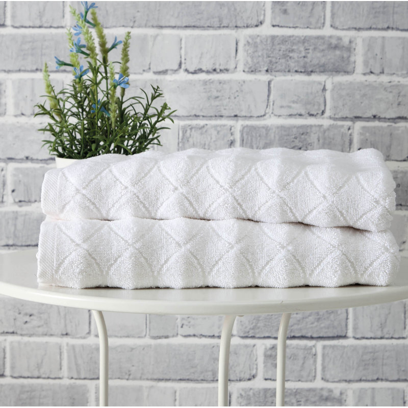 Ozgur   Midweight Bath Towel, White