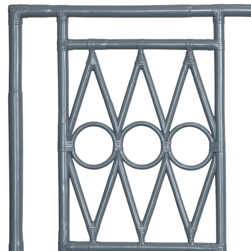 Devonshire Open-Frame Headboard, King, Regatta Blue