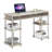 Edwin No Tools Writing Desk with Shelves-2097302085