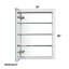 Armoire à pharmacie en aluminium Adine-767887980-767887977