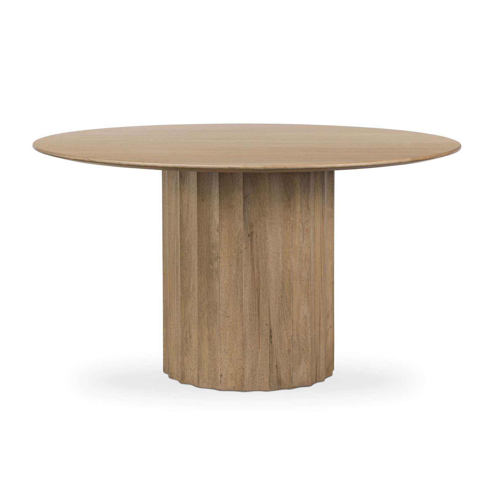 Roussel Dining Table-Brushed Ebony, Natural Matte