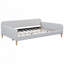 Upholstered Daybed with 4 Support Legs-136747438-136747439