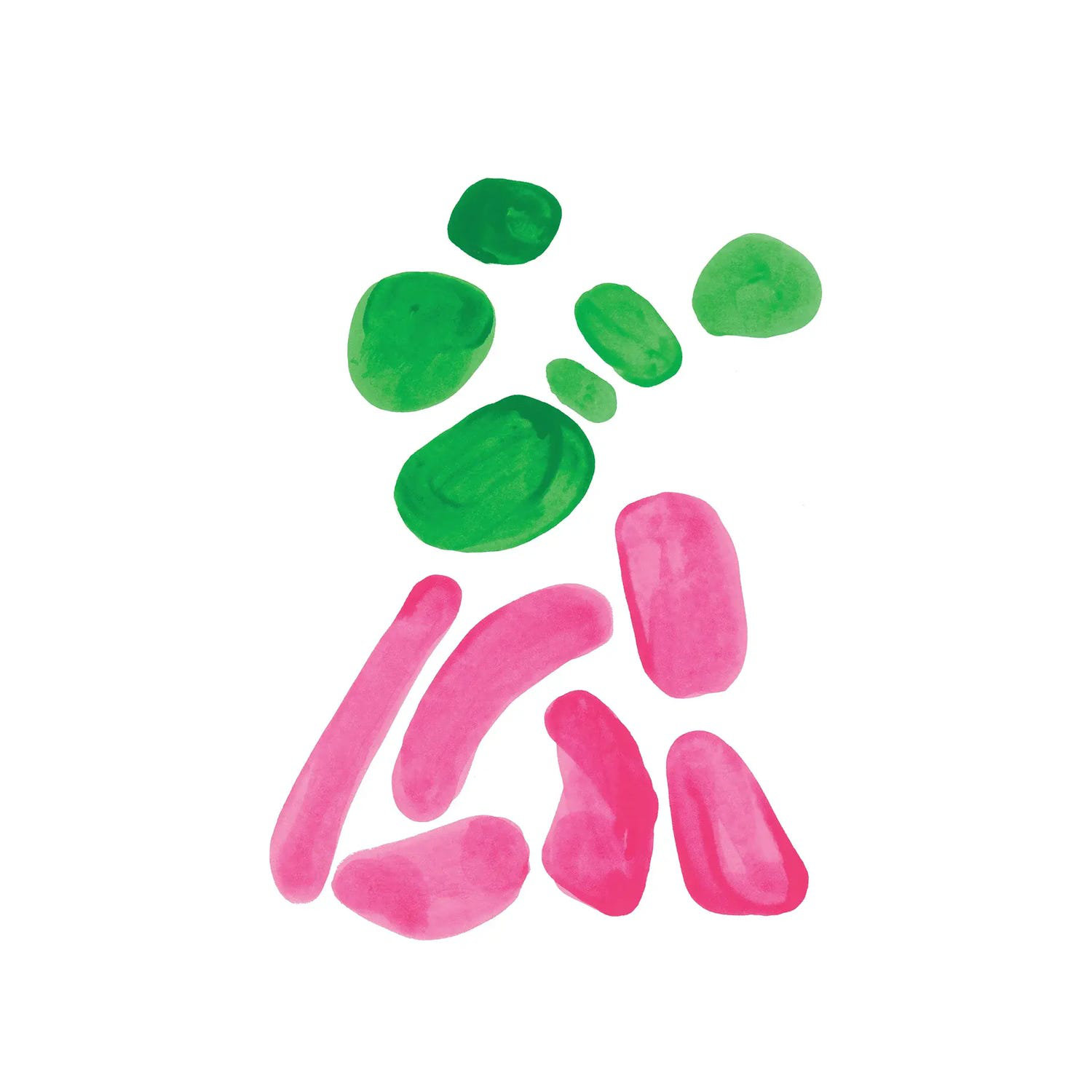 Metro Lane Spring Pebbles by EnShape - Wrapped Canvas Art Prints ...