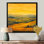 «Countryside Golden Hour Over The Hills I», art mural campagne