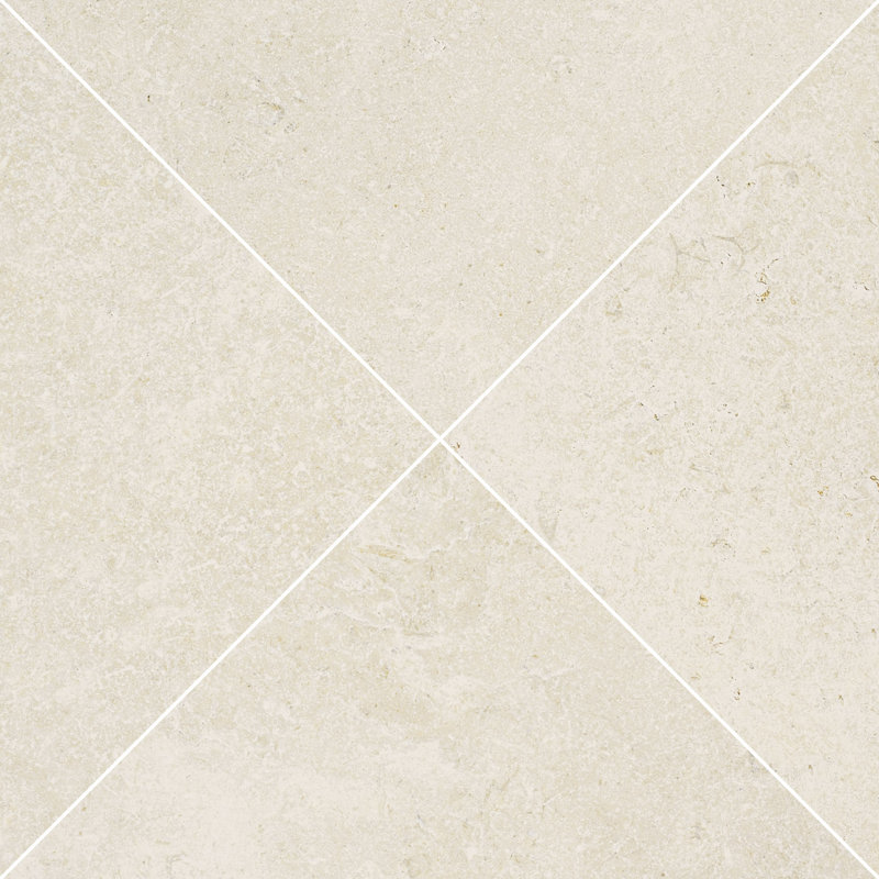 Westvale Shell 24 in. x 24 in. Matte Porcelain Stone Look Floor and Wall Tile, Shell, 24" x 24"