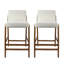 Tabouret de bar rembourré Ryden-369644625-369644624