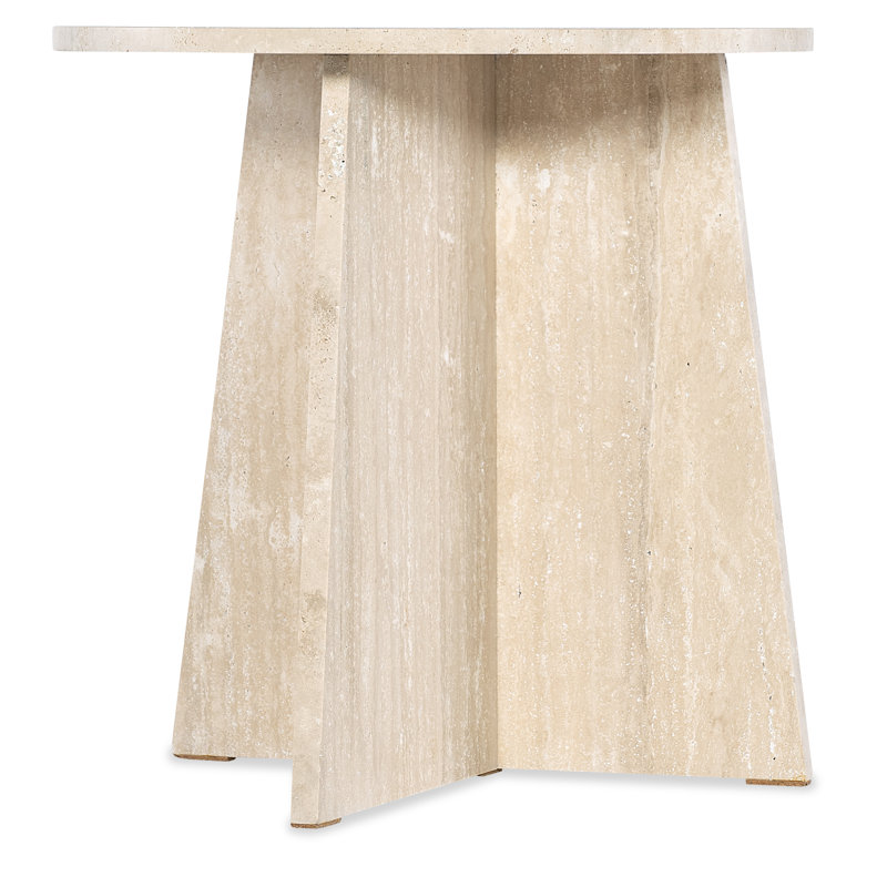 Melange Stone End Table, 24" H x 24" W x 24" D