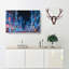 Ho Chi Minh City In Vietnam In Abstract - Wrapped Canvas-55308044