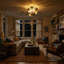 Lustre plafonnier encastré 3 lumières-1696158747