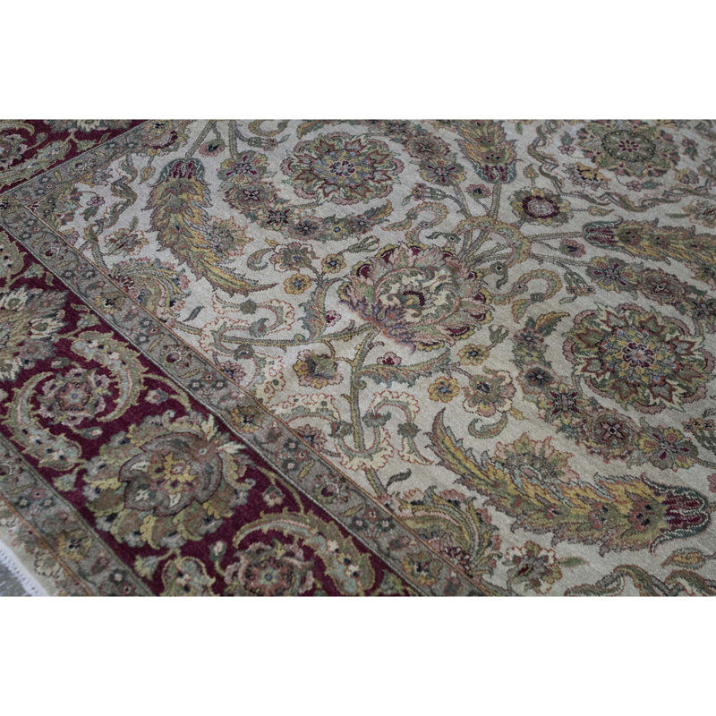 Wool Oriental Indoor Rug, Rectangle 8'10" x 11'5"