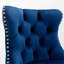 33'' H Velvet Upholstered Side Chair