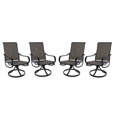 Fauteuil pivotant de patio