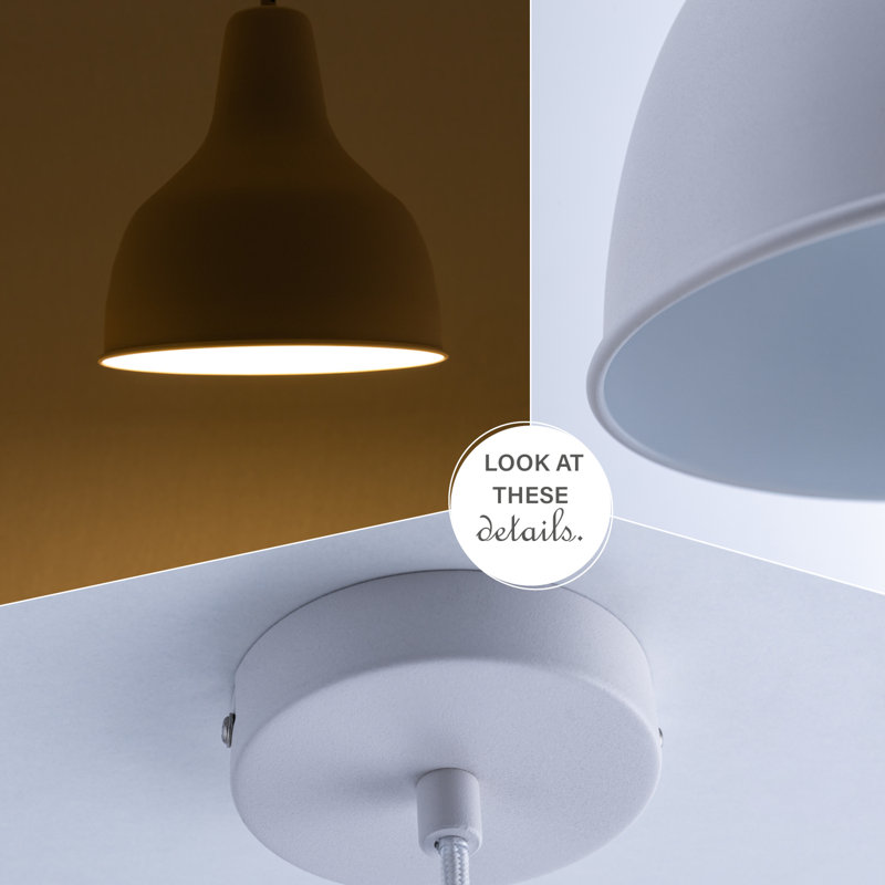 Popel 1 - Light Single Pendant, White