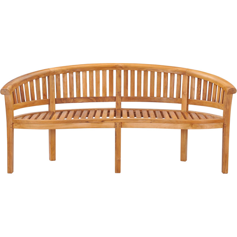 Peanut Teak Garden Bench