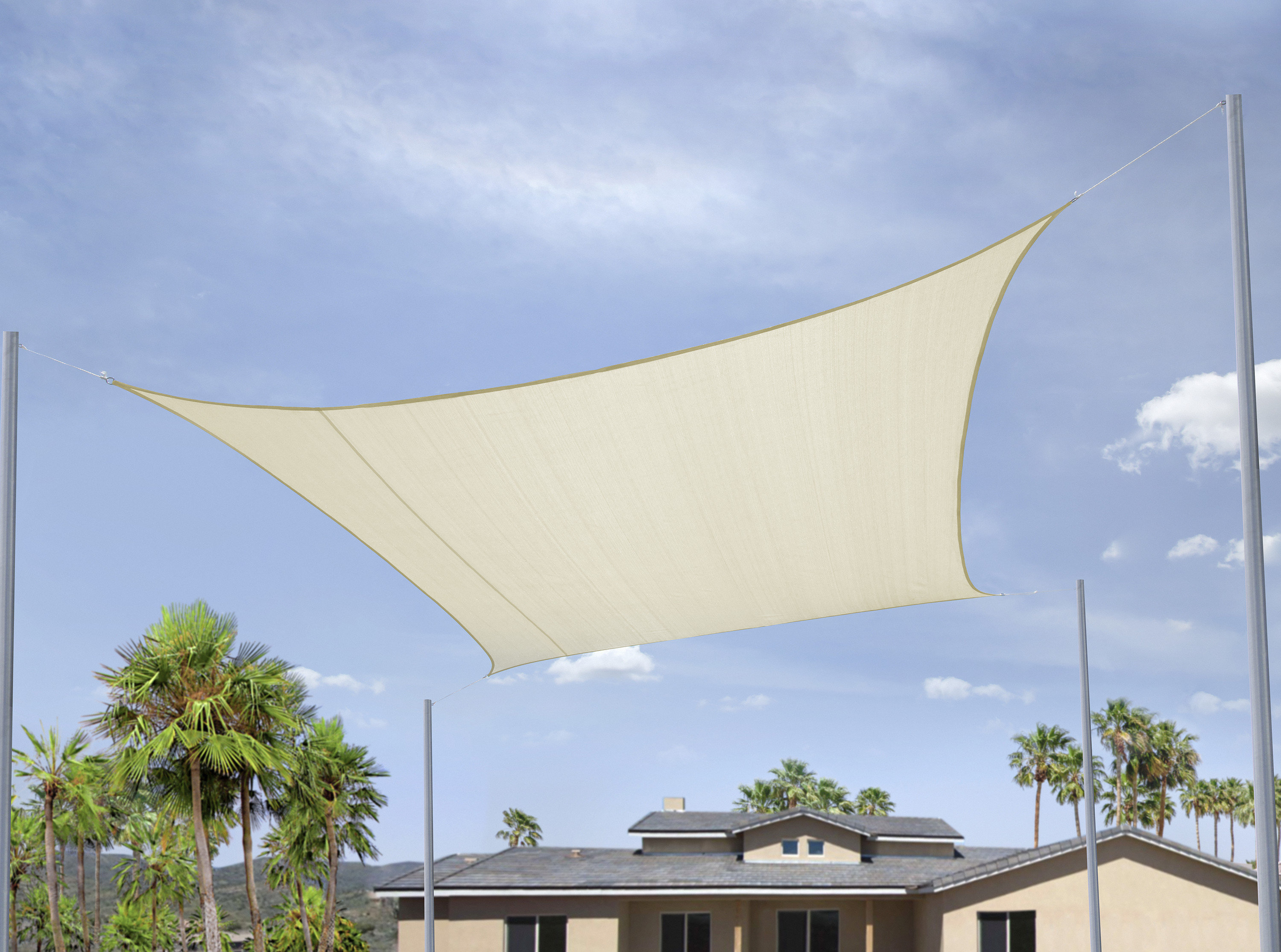 ShelterLogic 16' x 16' Square Shade Sail | Wayfair