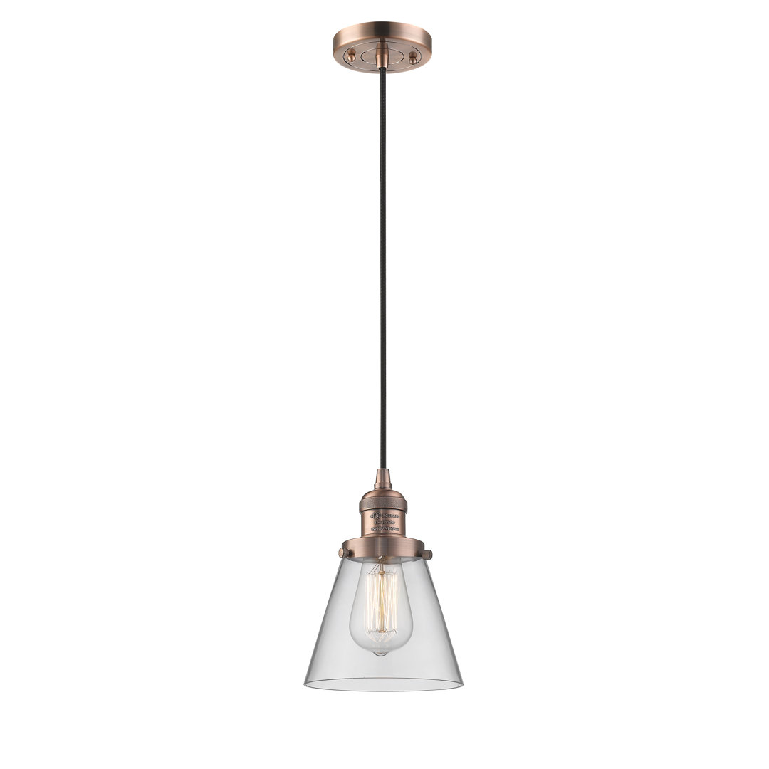 Hanlon 1 - Light Single Pendant Breakwater Bay Shade 