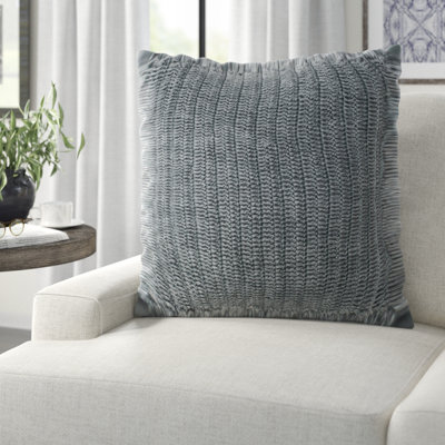 Rowan Square Cotton Pillow Cover & Insert