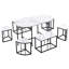 Besfort 6 - Person Dining Set-1895760747
