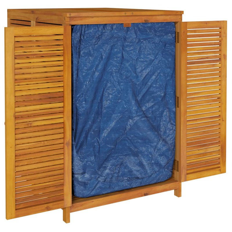 ClassicLiving Claverton 70cm W Water Resistant Acacia Deck Box in Brown
