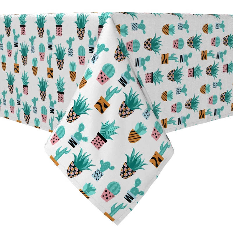 Rectangular Cotton Twill Tablecloth