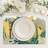 4-Piece Polyester Rectangle Dining Table Placemat