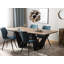Daventry Extendable Metal Base Dining Table