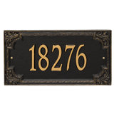 Signature Series 1-Line Wall Address Plaque
