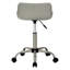 Fauteuil ergonomique - gris, dossier très large, siège pivotant contemporain, bureau juvénile, hauteur réglable