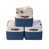 Bleu marine / blanc