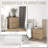 Holle Solid + Manufactured Wood Nightstand-397846234