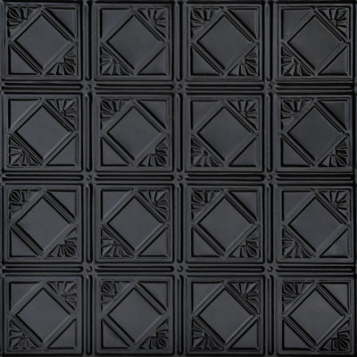 Carreau de plafond suspendu en étain 2 pi x 2 pi Carnivale