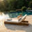 Leite 79" Long Reclining Outdoor Acacia Chaise Lounge Set with Cushions-1343962278-1419361011