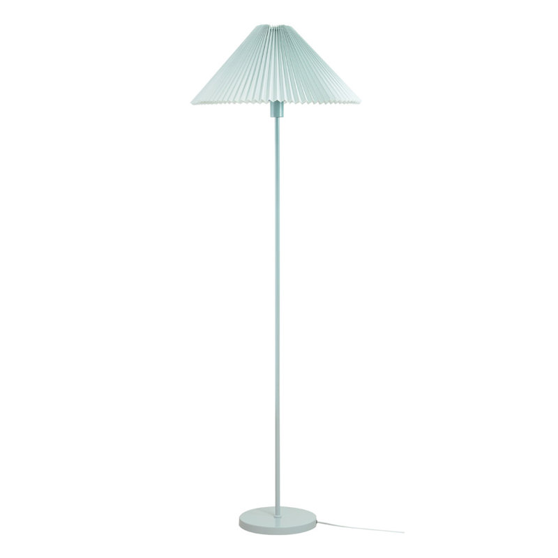 Kameron 156cm Traditional Floor Lamp, Blue, Blue, No
