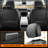 Sport Series Front Seat Covers With Airbag Compatible, Reserved Opening Holes For Headrest, Universal For Cars-120729635