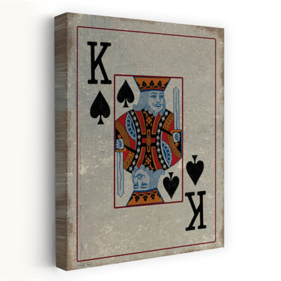 «King of Spades», art contemporain abstrait