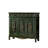 Green Solid Wood Shoe Storage Bench-1105006424