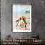 Paire de perroquets sur le bord de la mer, impression par Notoriart-116872132-116872131