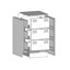 Raineri 34.5cm W Steel Bedside Table-1833133326-1814779883