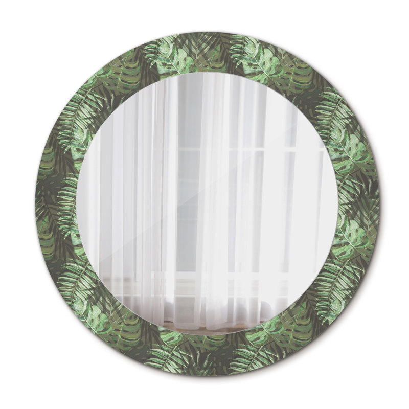 Huldar Glass Flat Wall Mirror